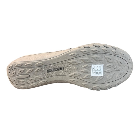 Skechers NEW 1000593 Breathe Easy Roll With Me Taupe Women’s hands free Sneakers - Picture 6 of 8